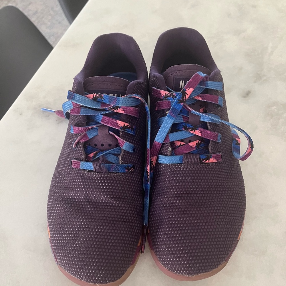 No Bull W 9.5, M 8 purple Trainers